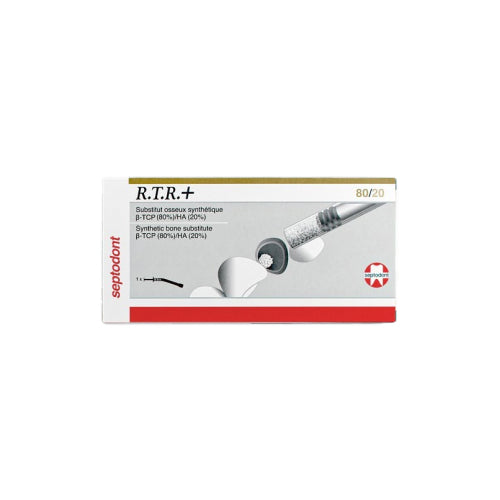 Septodont S0530 RTR+ 80/20 Bone Regeneration Material 0.5cc Syringe Septodont S0530 RTR+ 80/20 Bone Regeneration Material 0.5cc Syringe